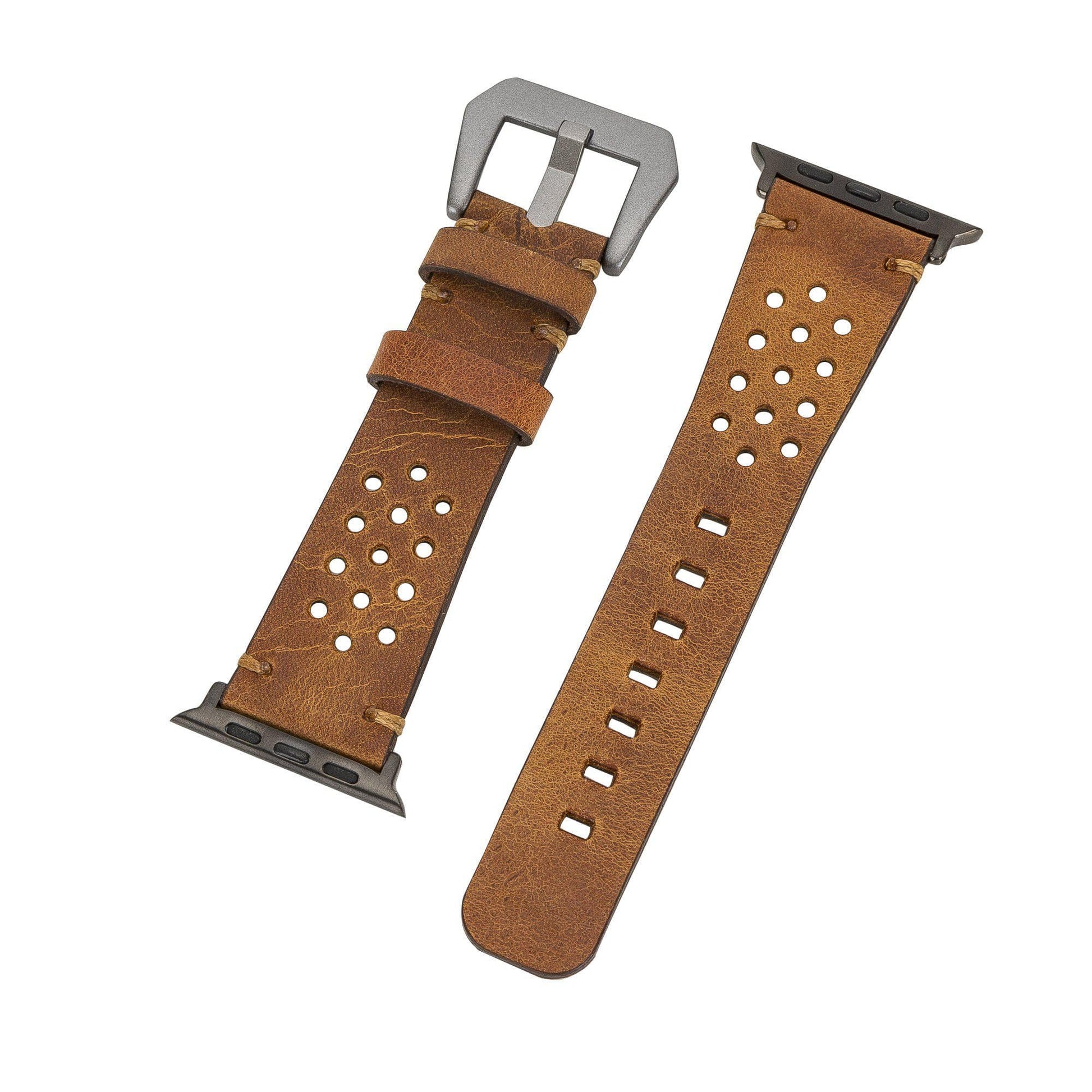 UnBranded Vigo Style Leather Apple Watch Band