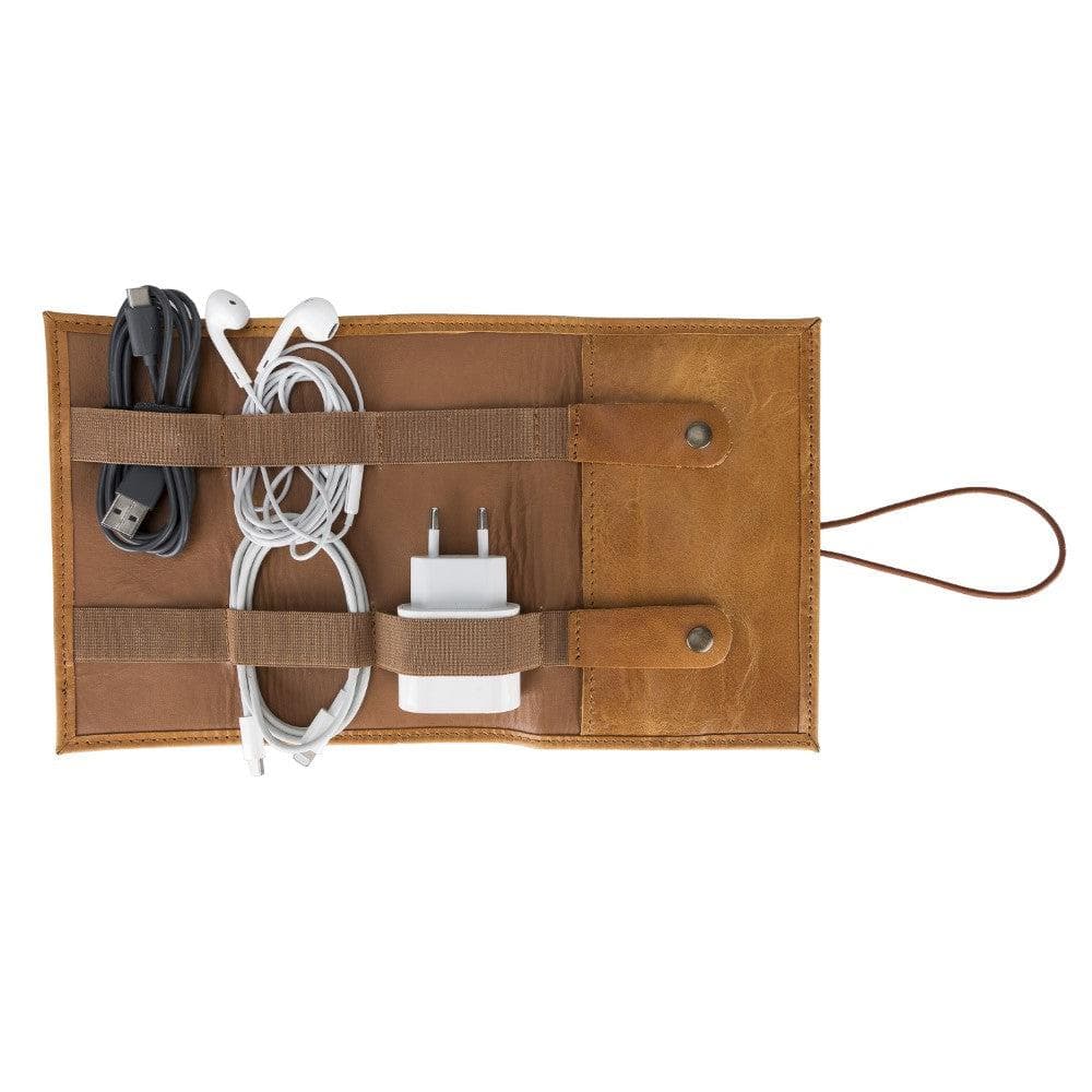 UnBranded Genuine Leather Cable Organizer