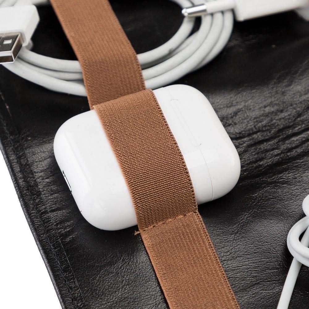 UnBranded Genuine Leather Cable Organizer