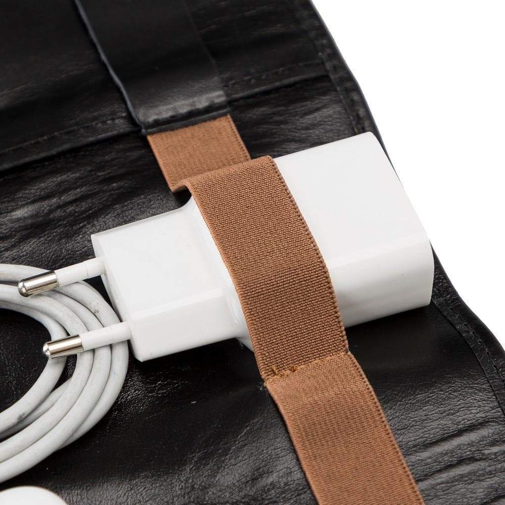 UnBranded Genuine Leather Cable Organizer