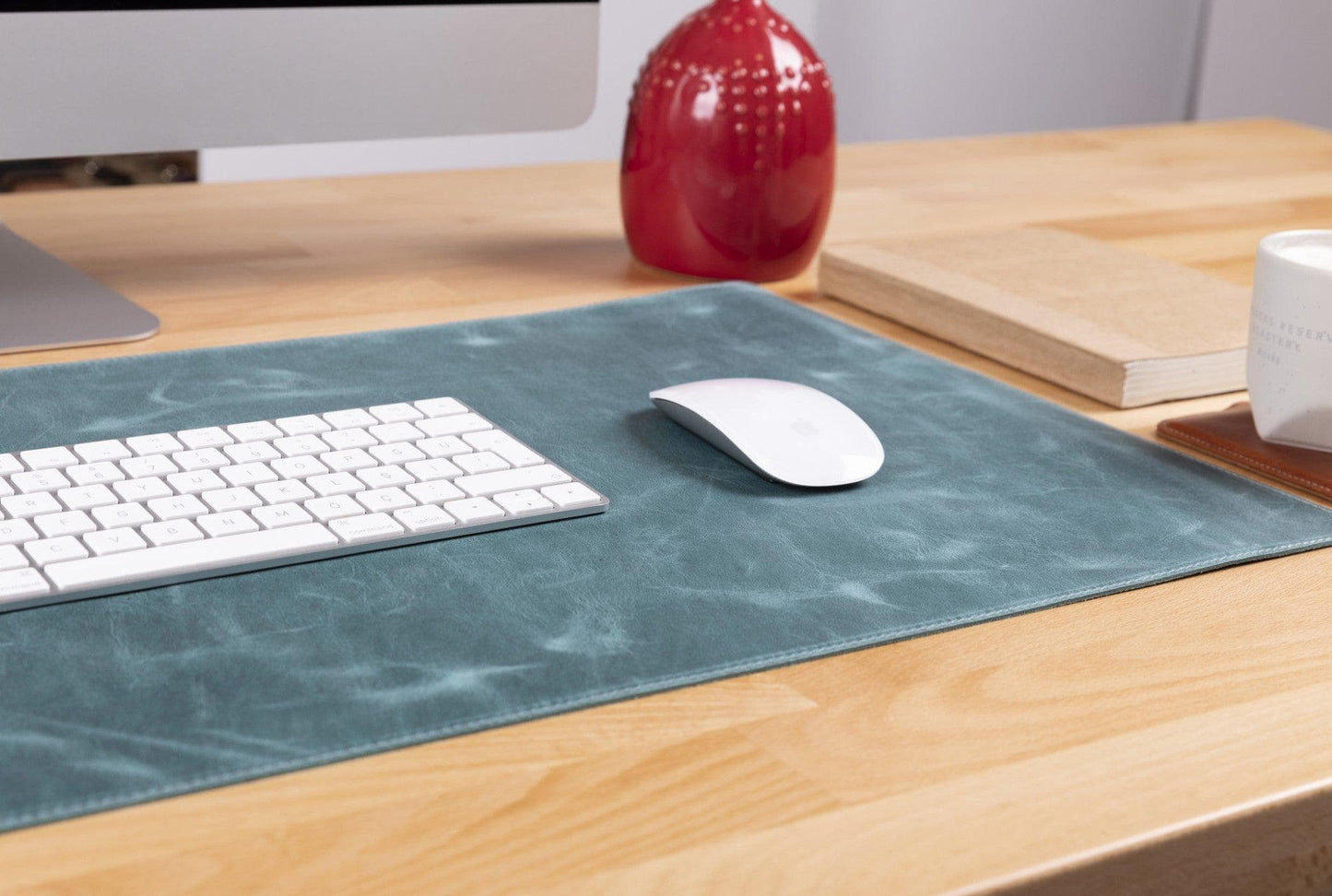 Bouletta Genuine Leather Desk Mat 37x80