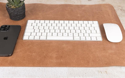 Bouletta Genuine Leather Desk Mat 37x80