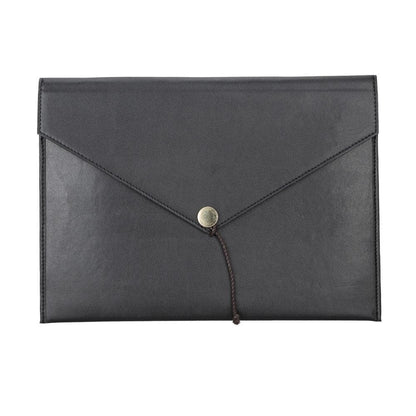 UnBranded Genuine Leather Mac Sleeve Black