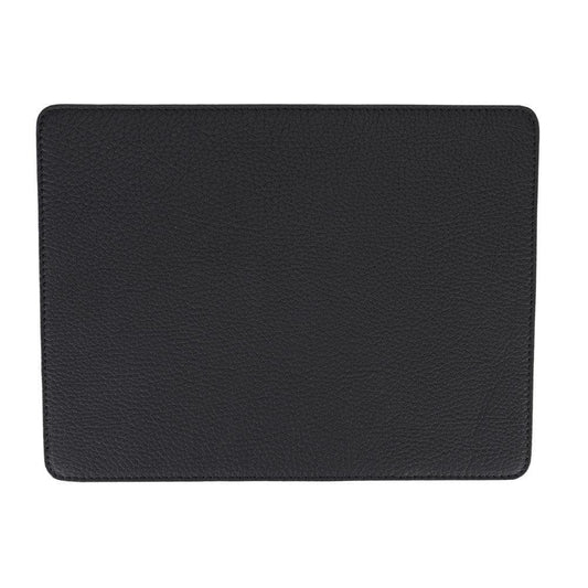 UnBranded Genuine Leather Mouse Pad Pebble Black