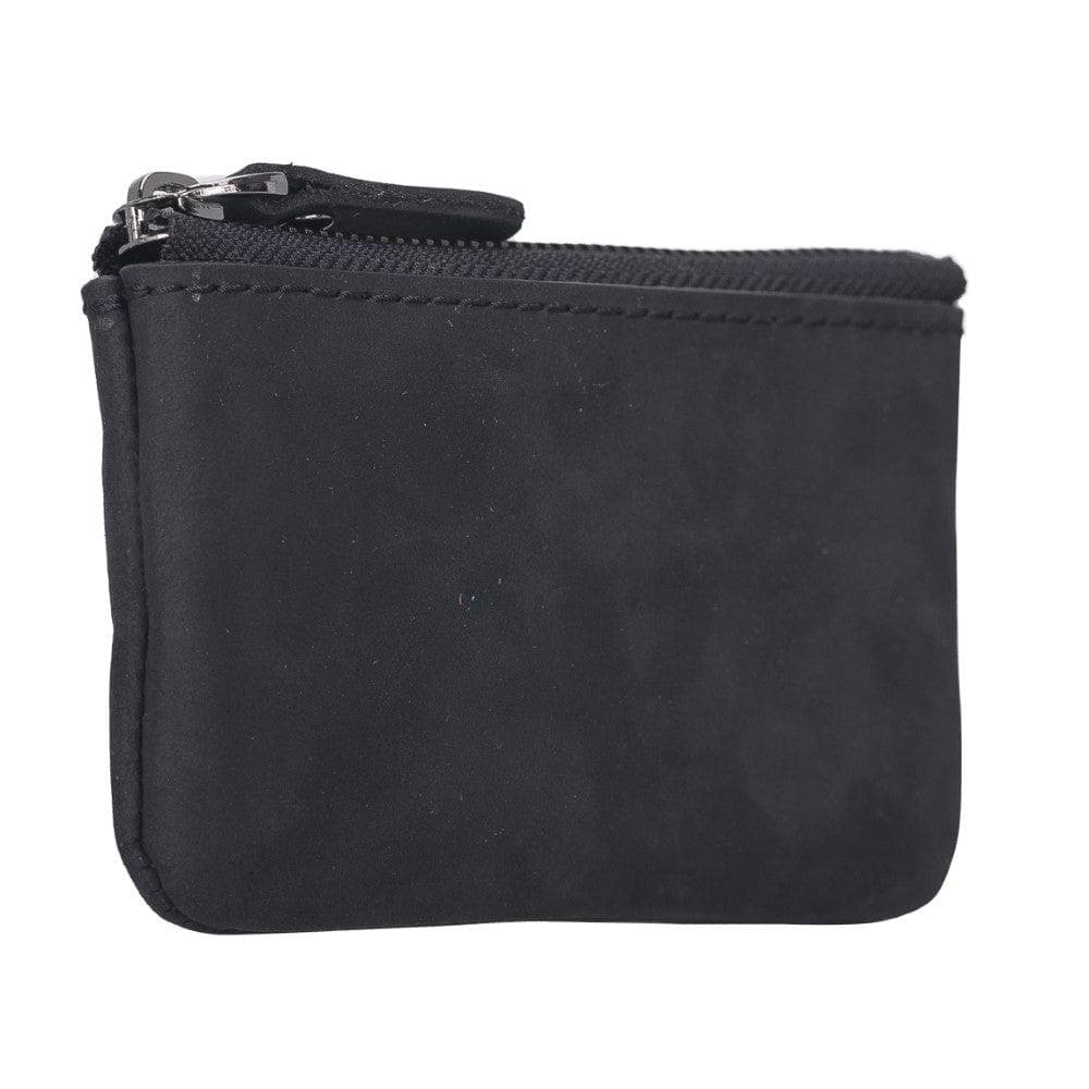 UnBranded Multima Leather Card Holder Coal