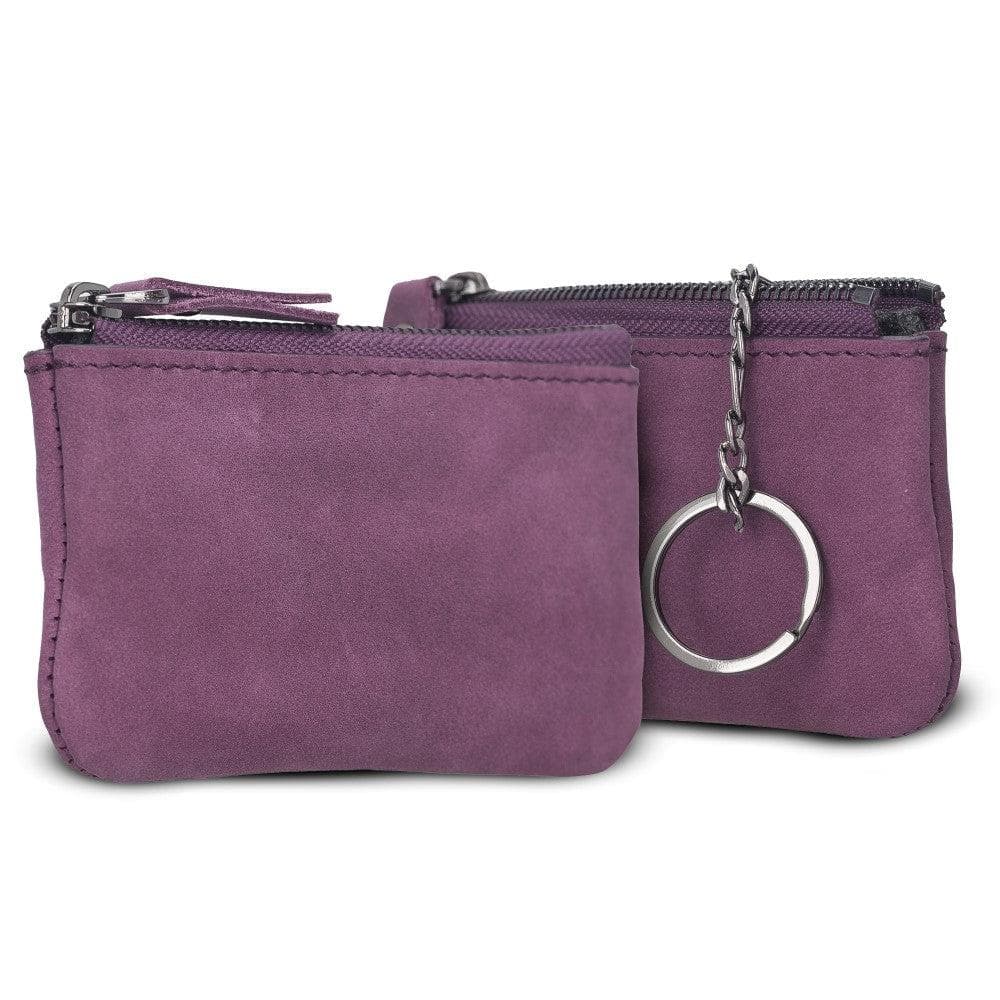 Bayelon Multima Premium Leather Card Holder with Key Chain