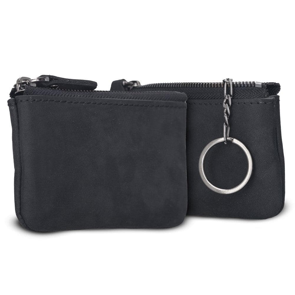 Bayelon Multima Premium Leather Card Holder with Key Chain