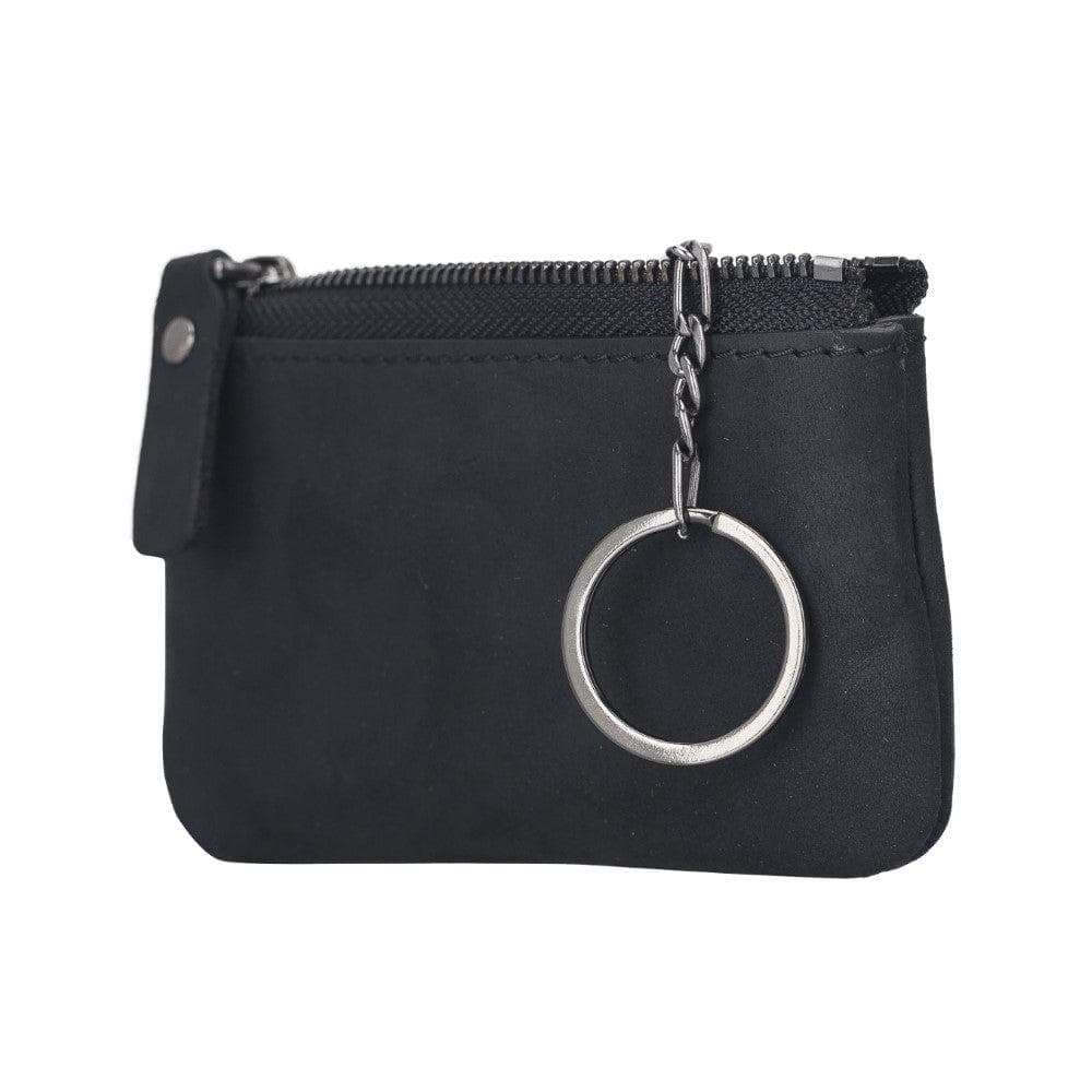 Bayelon Multima Premium Leather Card Holder with Key Chain
