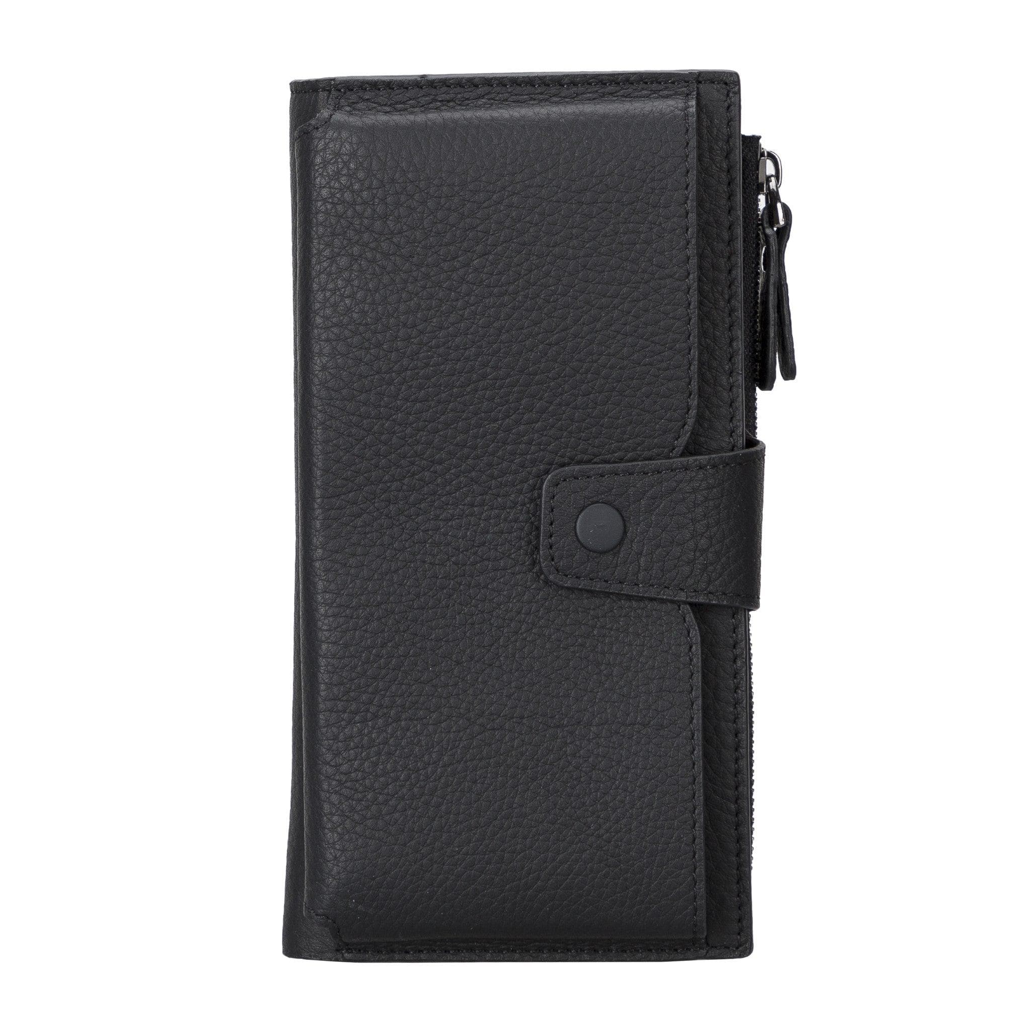 Bayelon Lozan Leather Wallet for Women Midnight