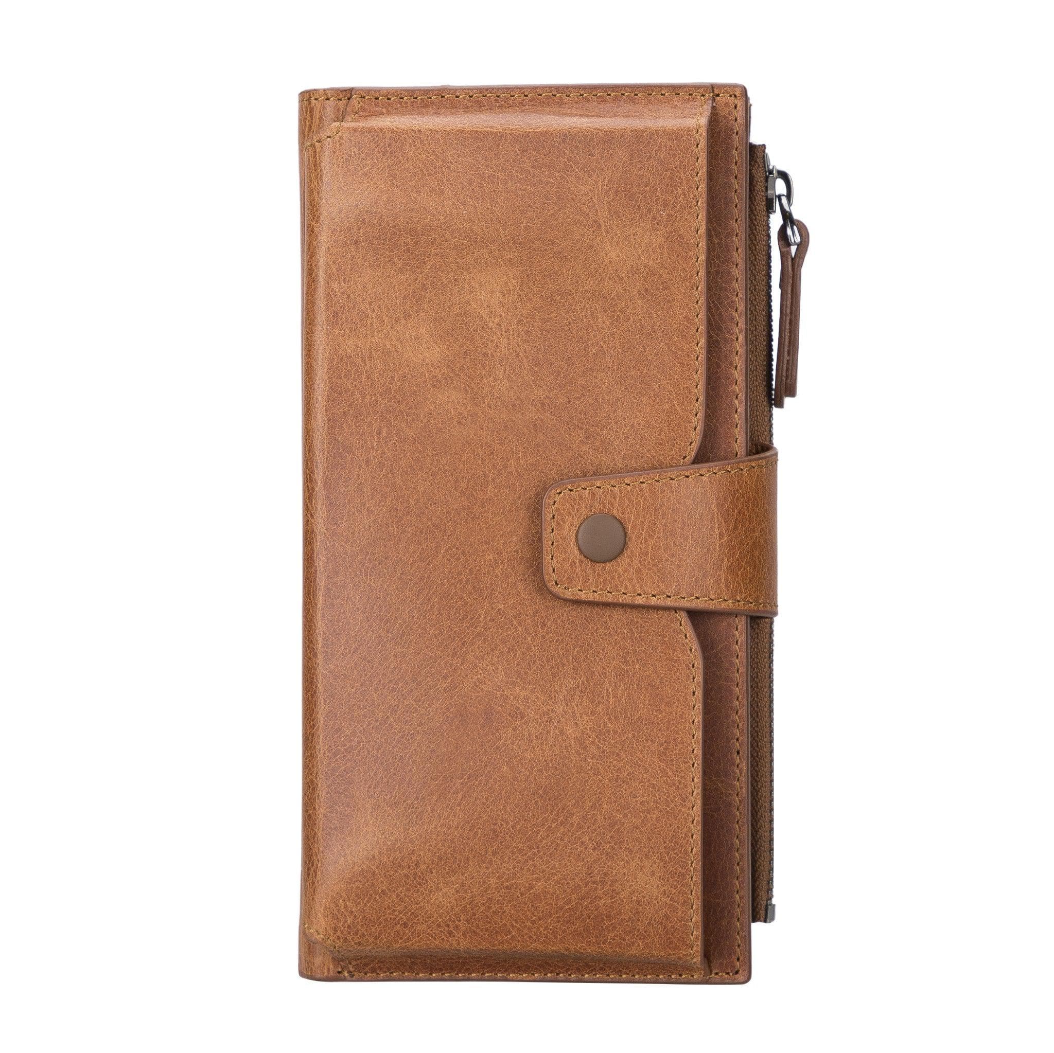 Bayelon Lozan Leather Wallet for Women Sandy Brown
