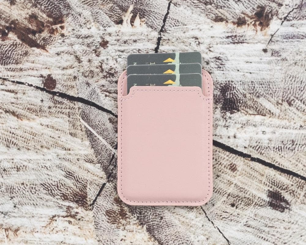 Bouletta Maggy Leather Magnetic Card Holder Pink