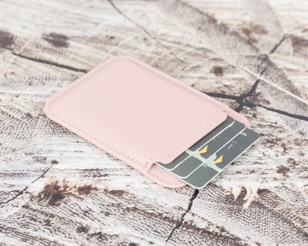 Bayelon Maggy Leather Magnetic Card Holder - Minimalist Design