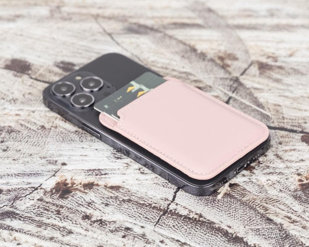 Bayelon Maggy Leather Magnetic Card Holder - Minimalist Design