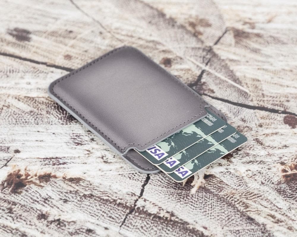 Bayelon Maggy Leather Magnetic Card Holder - Minimalist Design