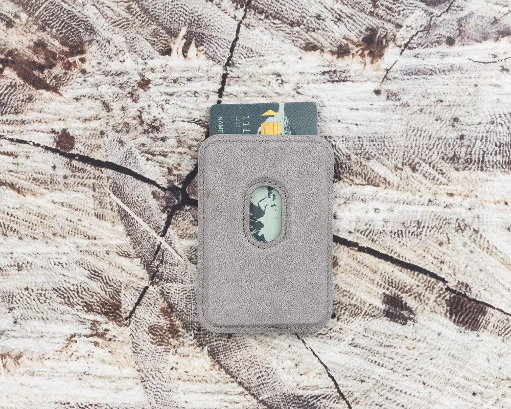 Bayelon Maggy Leather Magnetic Card Holder - Minimalist Design