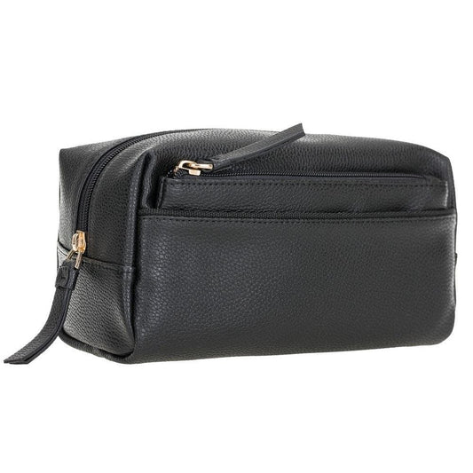 UnBranded Marc PU Leather Dopp Kit Black