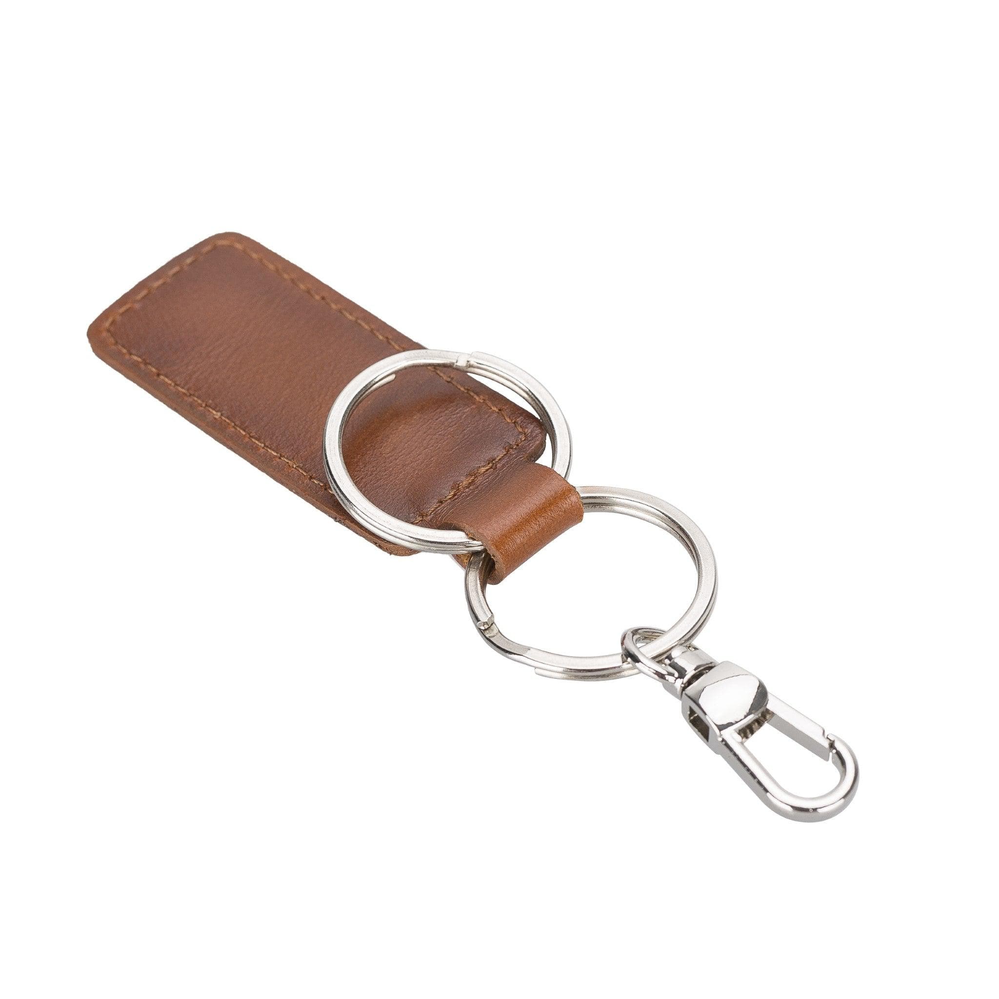 Bayelon Mina Premium Leather Keyring with Customization Options