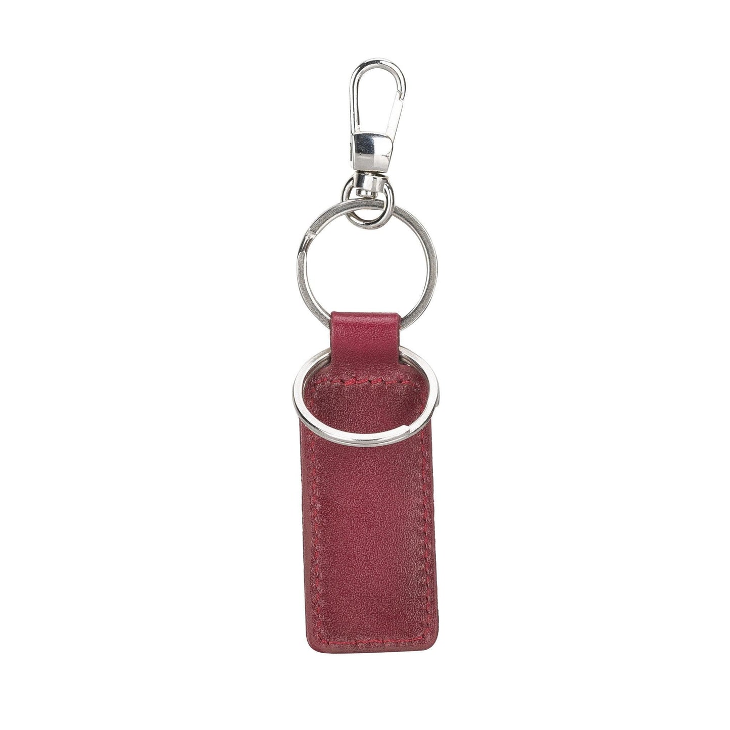 UnBranded Mina Leather Keyring Red