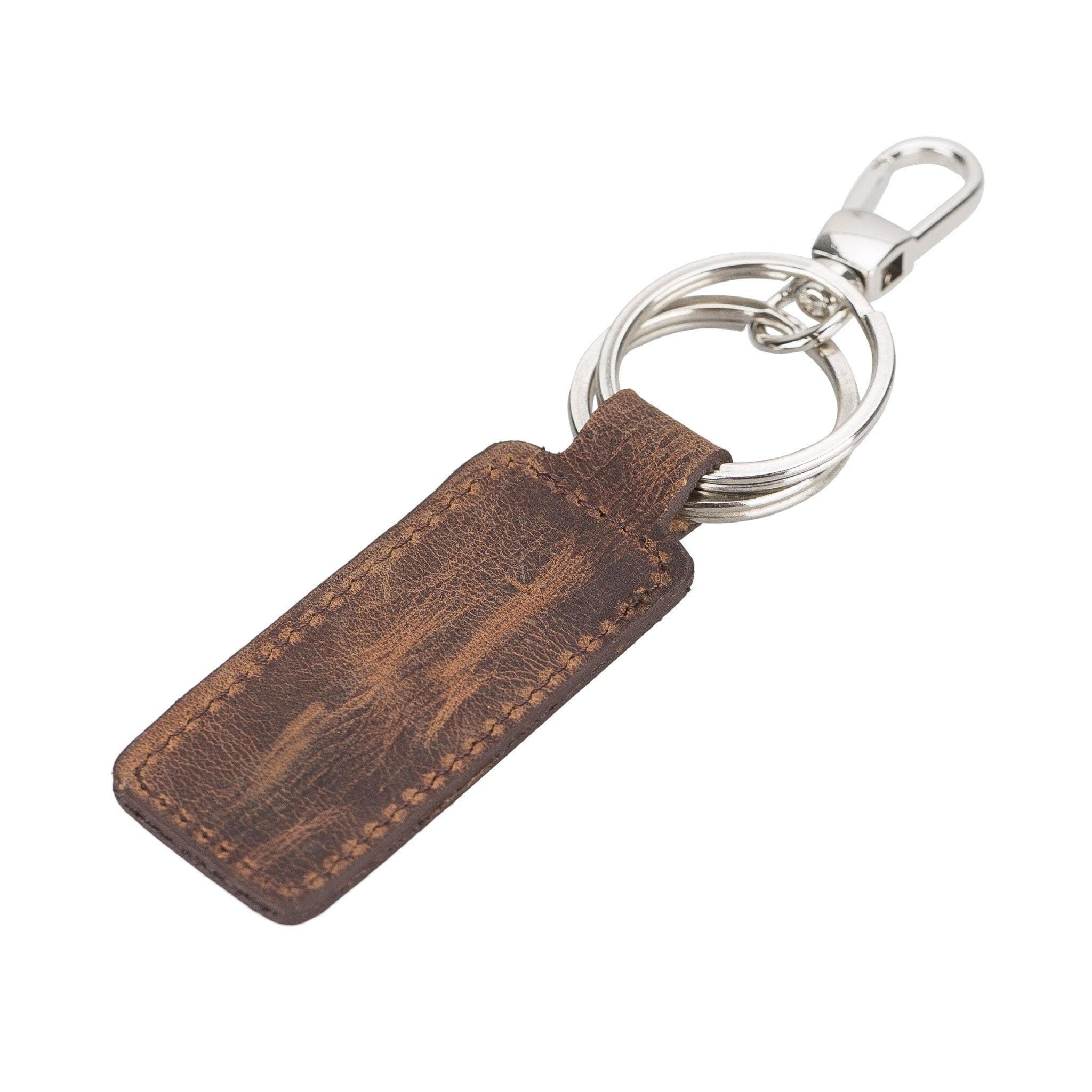 Bayelon Mina Premium Leather Keyring with Customization Options