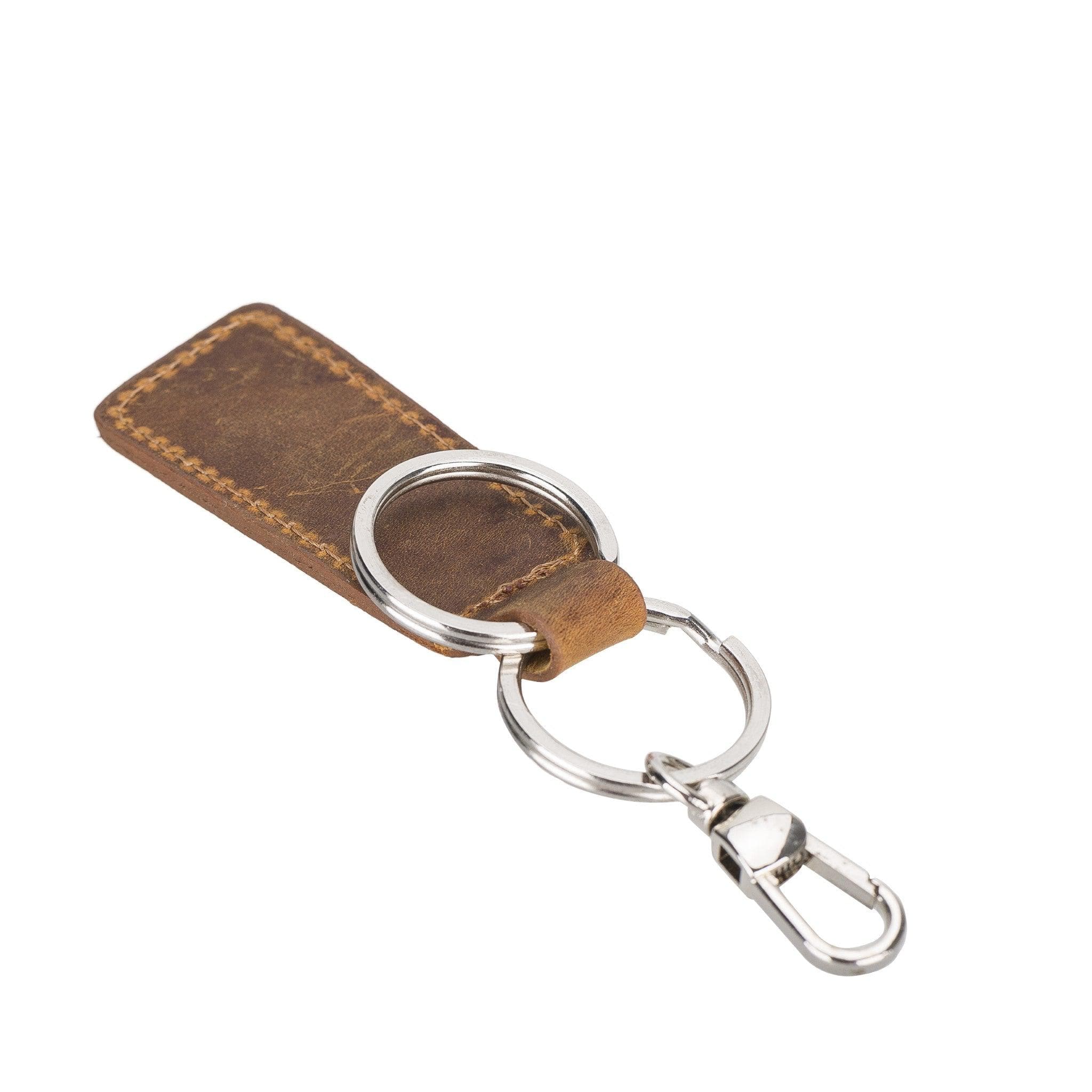 Bayelon Mina Premium Leather Keyring with Customization Options