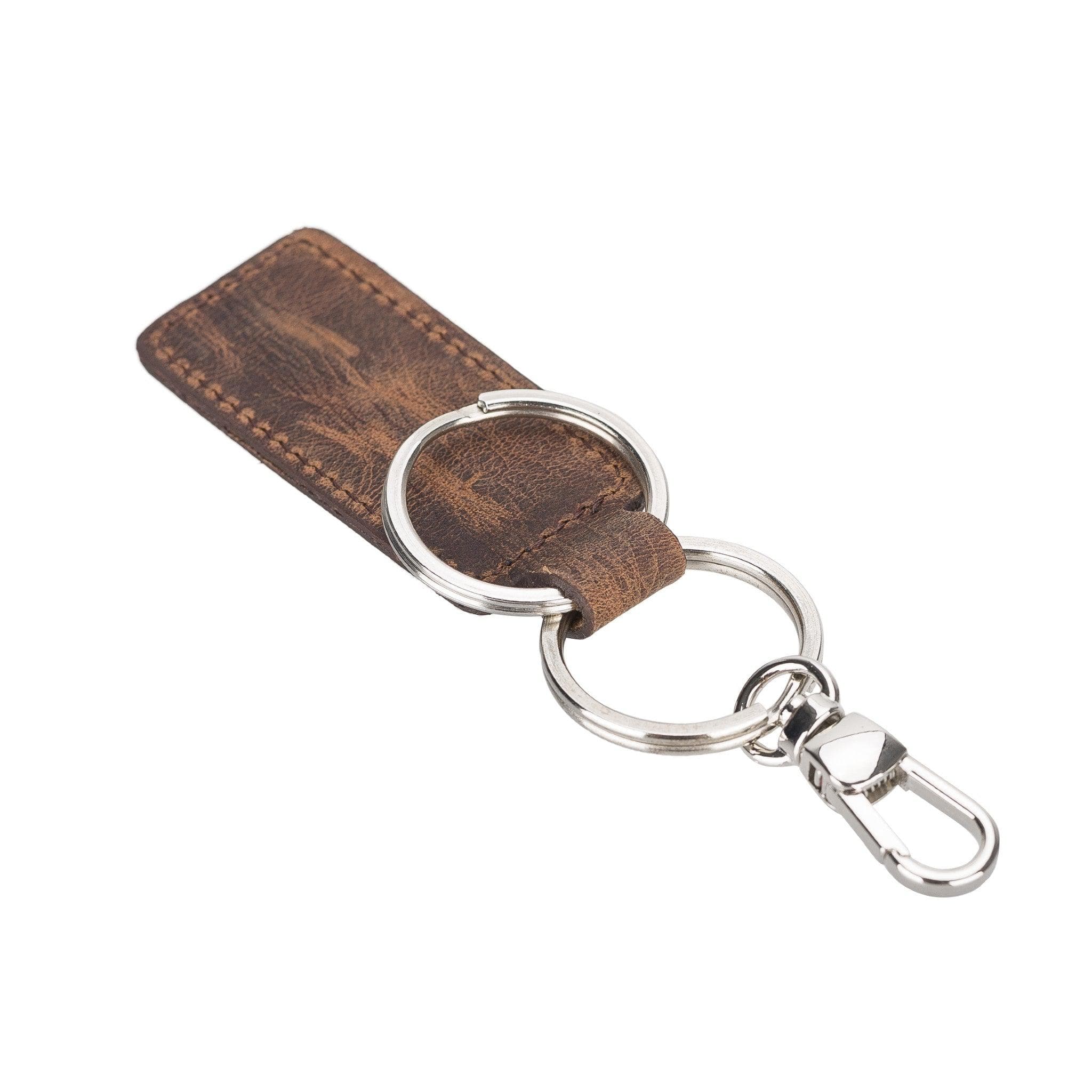 Bayelon Mina Premium Leather Keyring with Customization Options