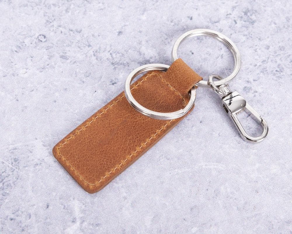 Bayelon Mina Premium Leather Keyring with Customization Options