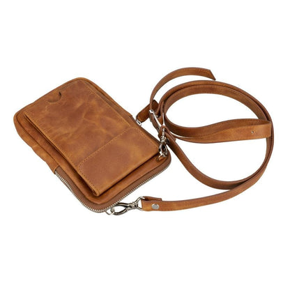 UnBranded Nino Leather Crossbody Bag