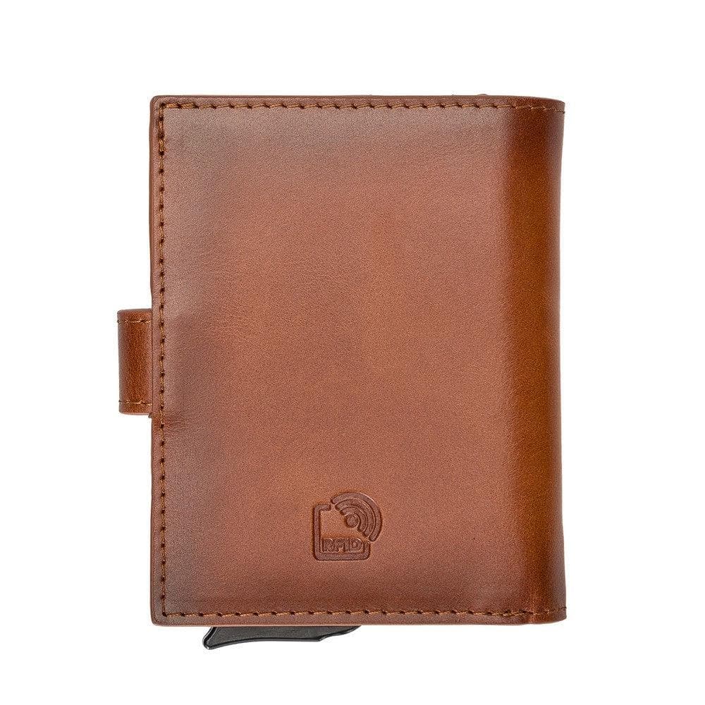 UnBranded Palermo Zip Mechanical Leather Card Holder