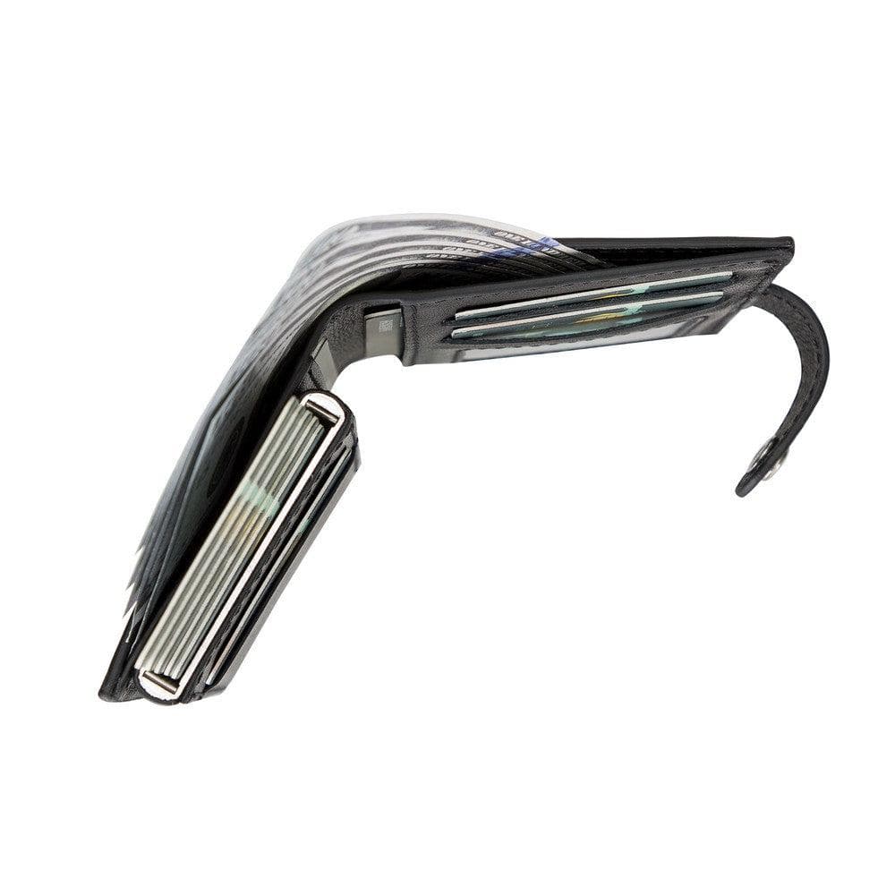 Bayelon Palermo Zip Mechanical Leather Card Holder