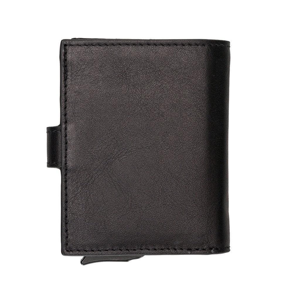 Bayelon Palermo Zip Mechanical Leather Card Holder