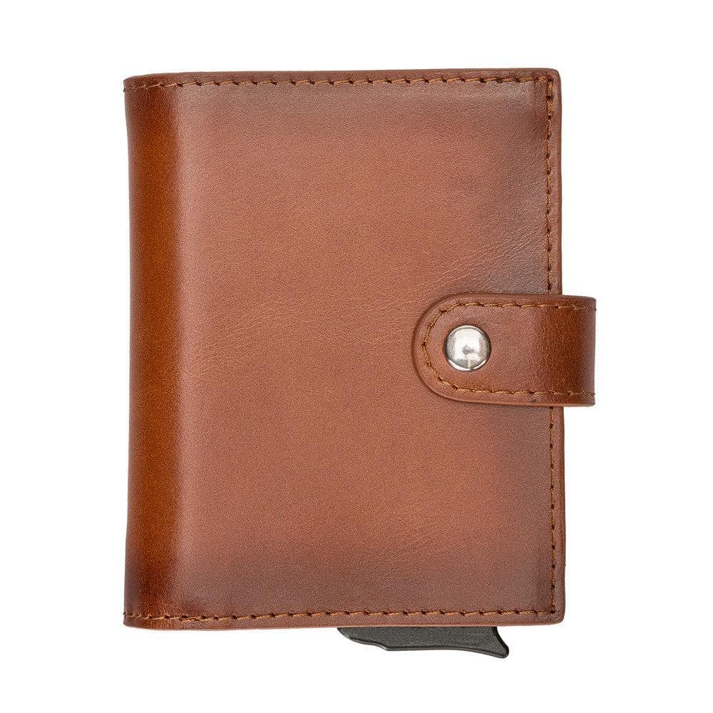 Bayelon Palermo Zip Mechanical Leather Card Holder
