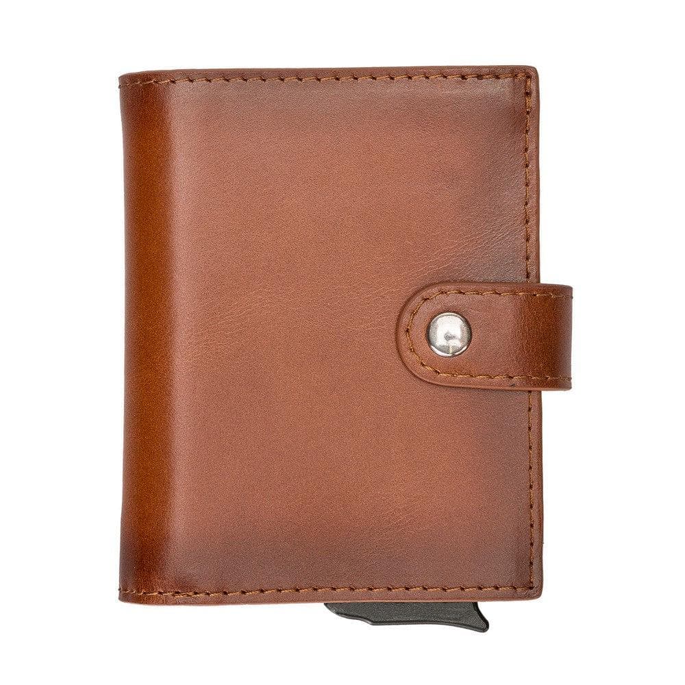 UnBranded Palermo Zip Mechanical Leather Card Holder