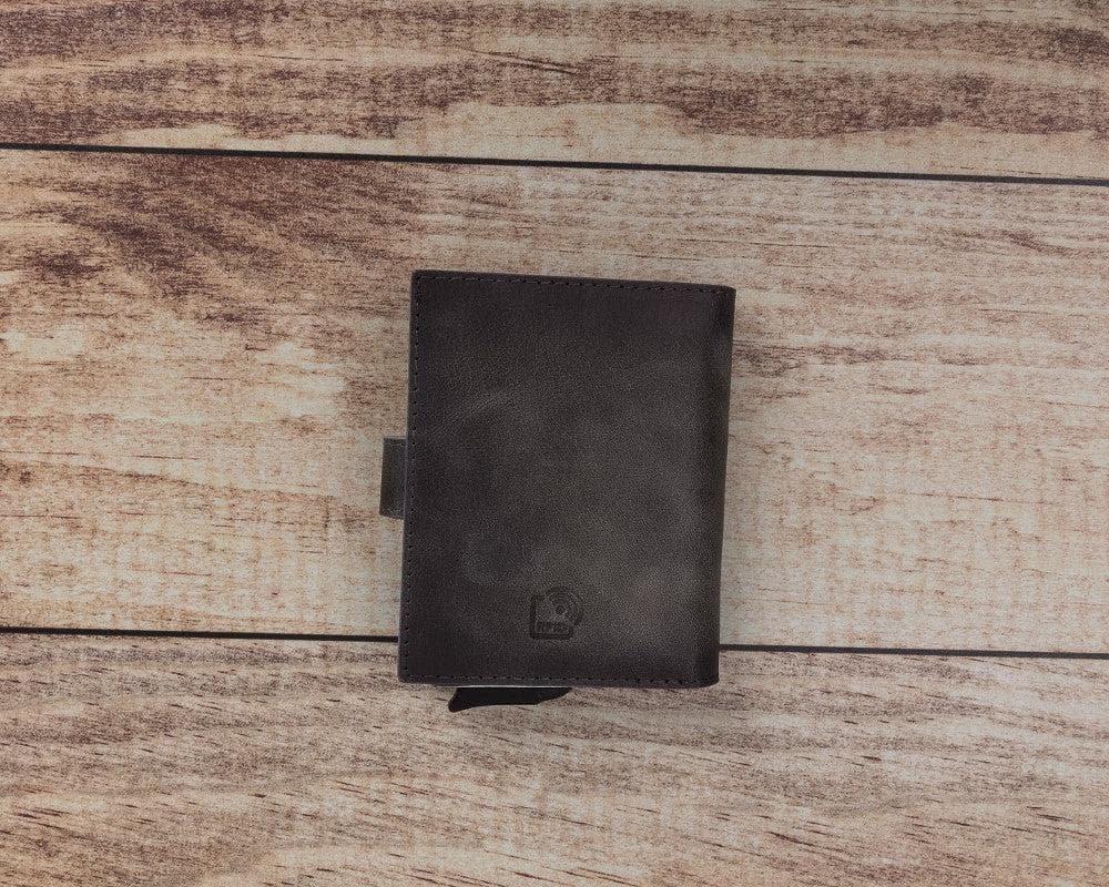 Bayelon Palermo Zip Mechanical Leather Card Holder