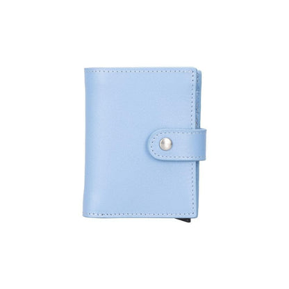 Bayelon Palertag Zip Mechanical Leather Card Holder Sunshine