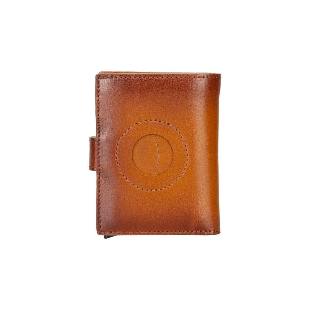 Bayelon Palertag Zip Mechanical Leather Card Holder