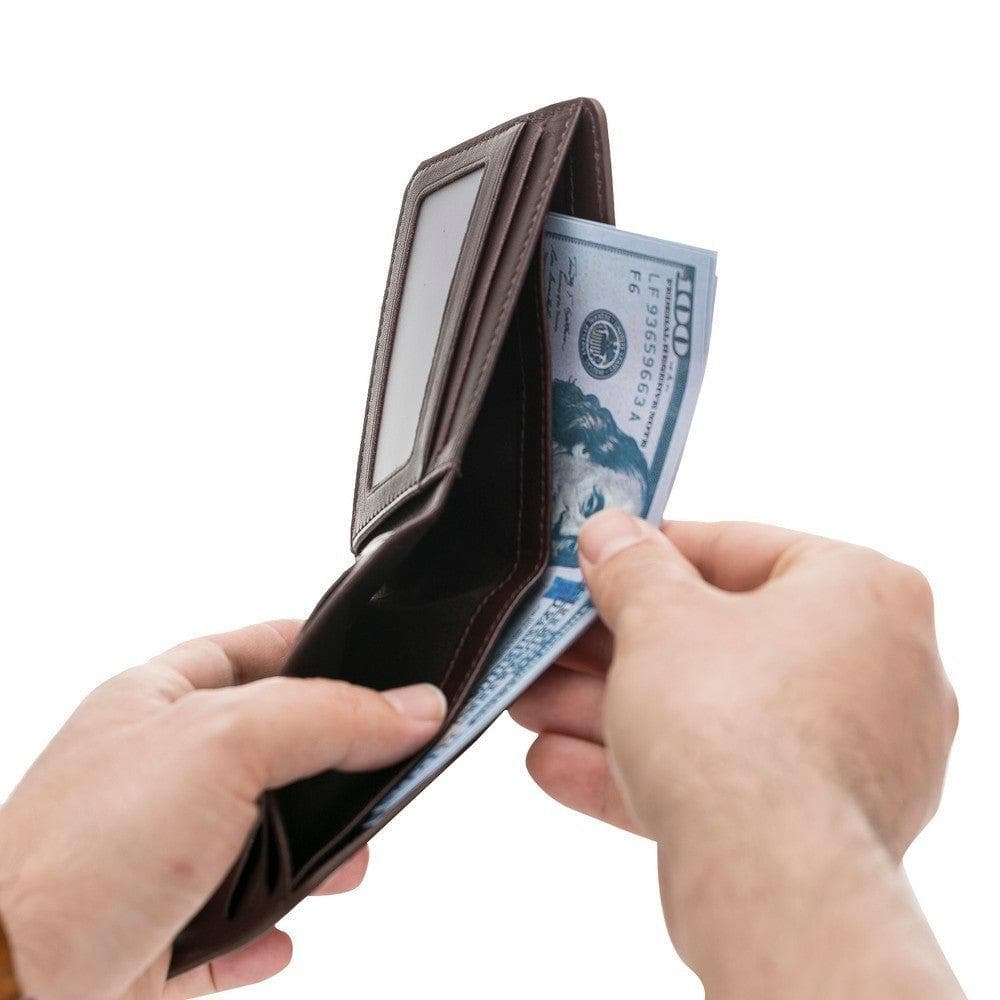 Bayelon Pier Leather Wallet - Premium Genuine Leather for Men