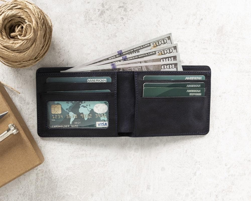 Bayelon Pier Leather Wallet - Premium Genuine Leather for Men Golden Coffee