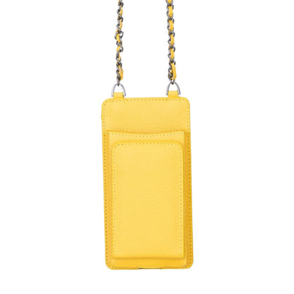 Bayelon Reina Shoulder Strap Leather Bag Yellow