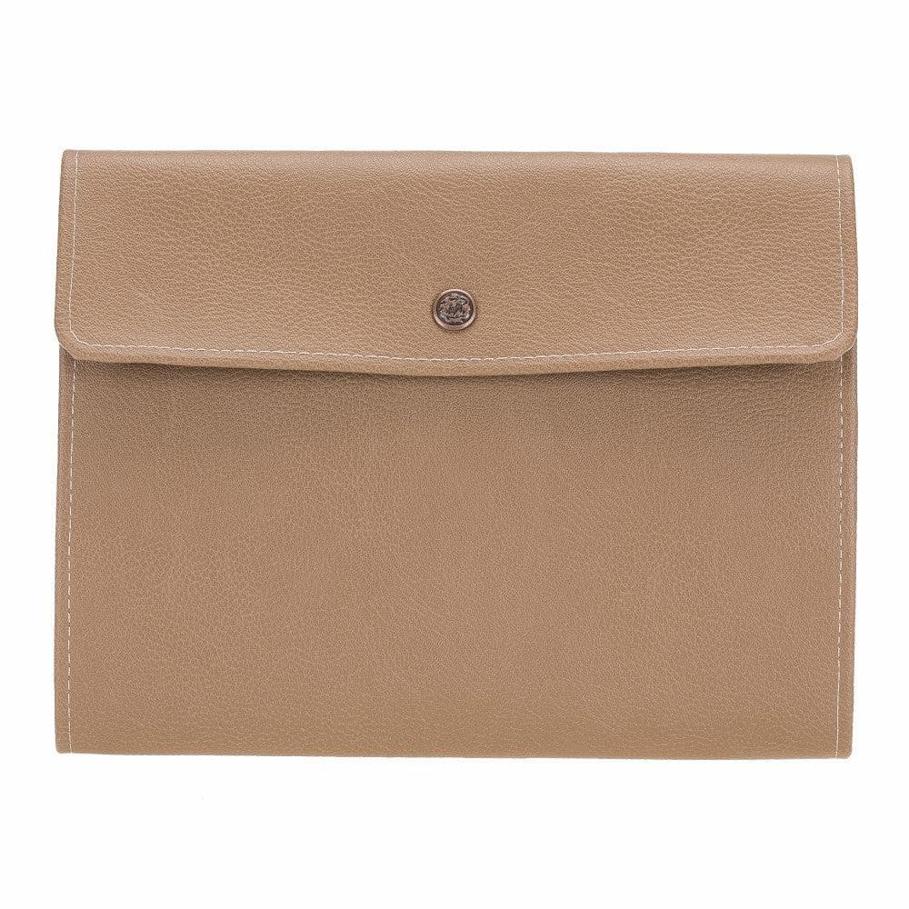 Bayelon Rose Organizer PU Leather Hand Bag Mink