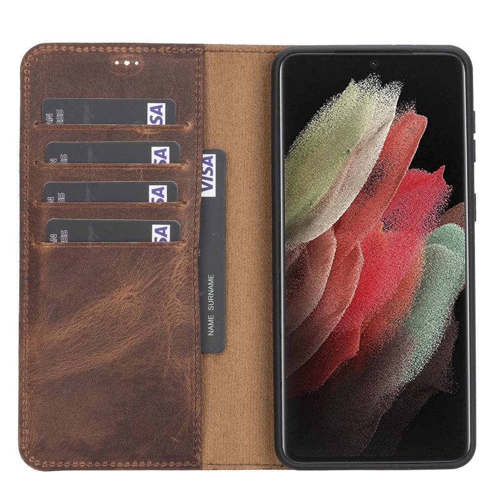 Bouletta Magic Samsung Galaxy S21 Series Detachable Leather Wallet Case - MW