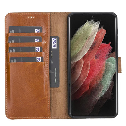 Bouletta Magic Samsung Galaxy S21 Series Detachable Leather Wallet Case - MW