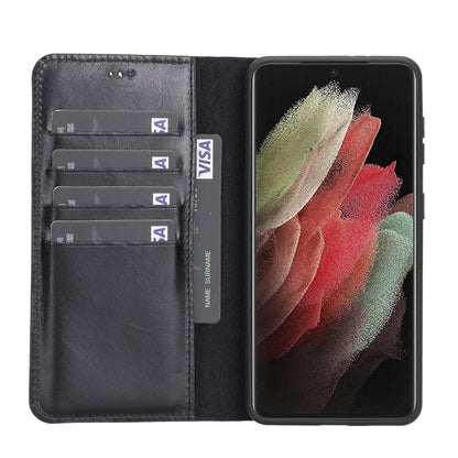 Bouletta Magic Samsung Galaxy S21 Series Detachable Leather Wallet Case - MW