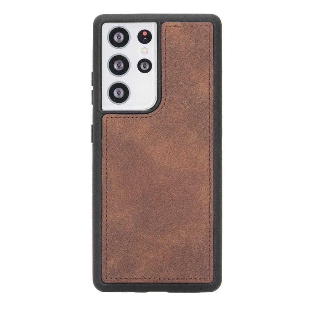 Bayelon Detachable Leather Wallet Case for Samsung Galaxy S21 Series