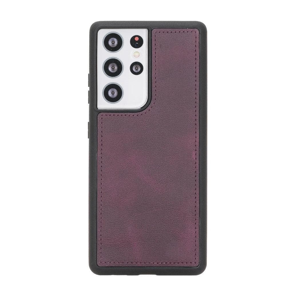 Bayelon Detachable Leather Wallet Case for Samsung Galaxy S21 Series