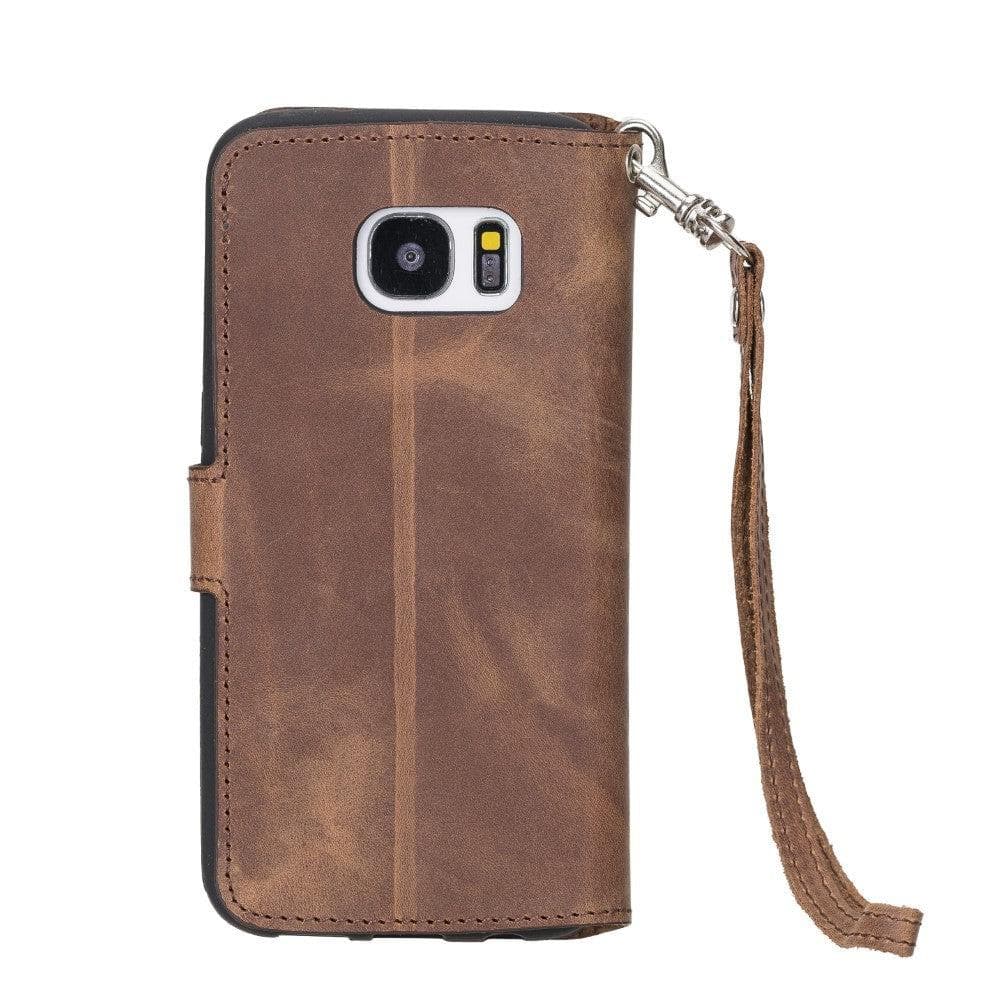 Bayelon Wallet Case Samsung Series Non-Detachable Leather Wallet Case - WC