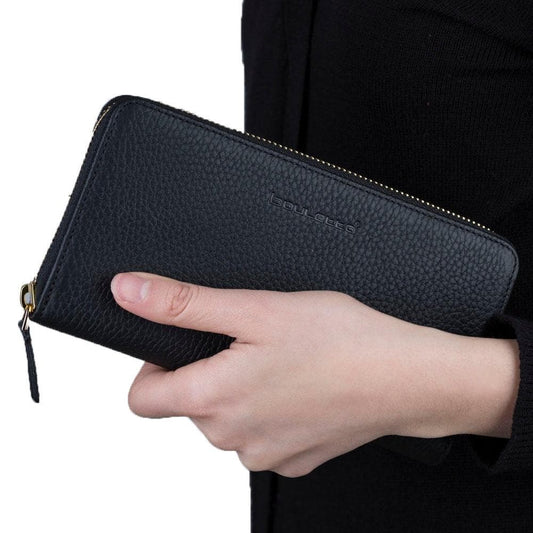 UnBranded Seville Leather Women Wallet Black