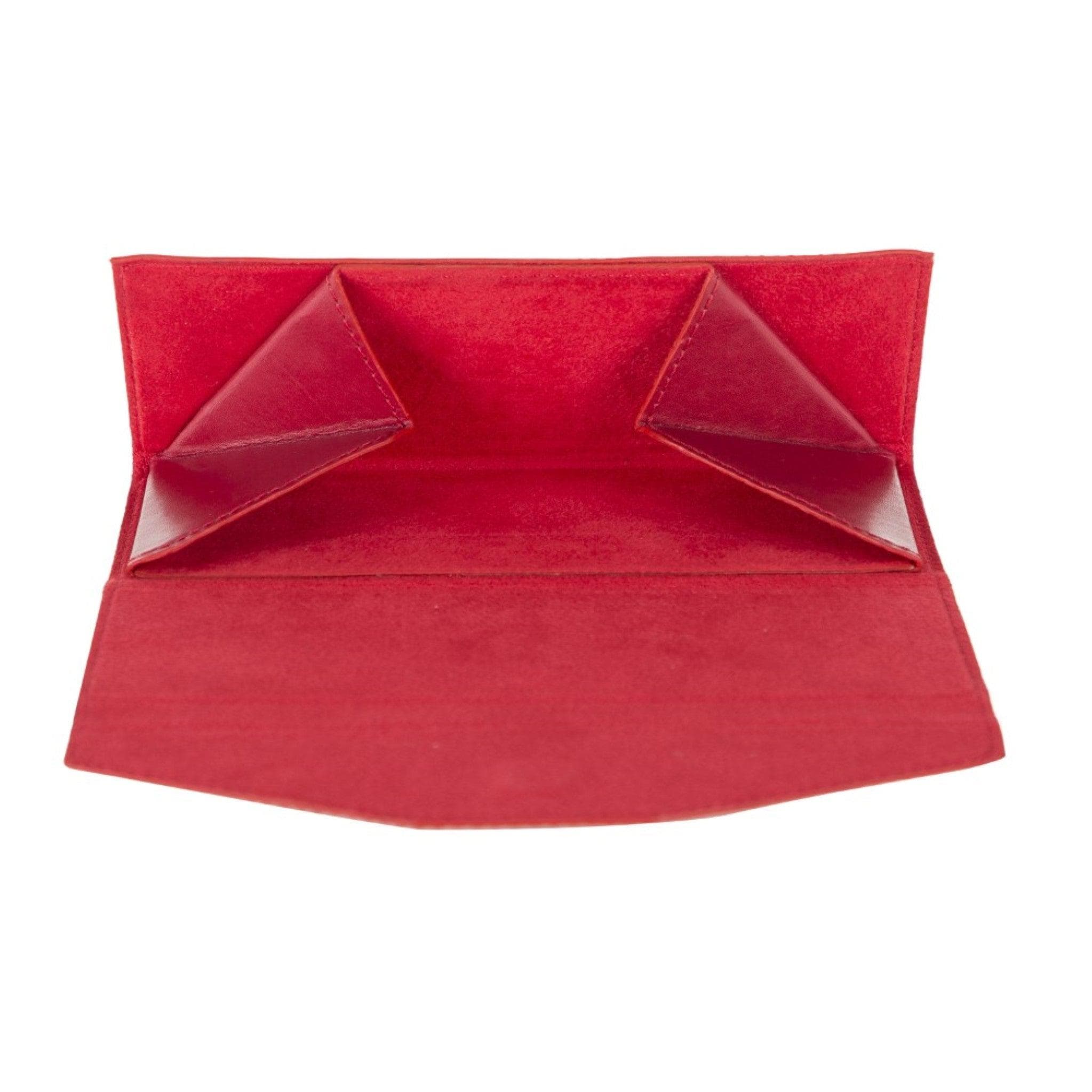 Bayelon Smart Leather Glasses Case - Triangular Design