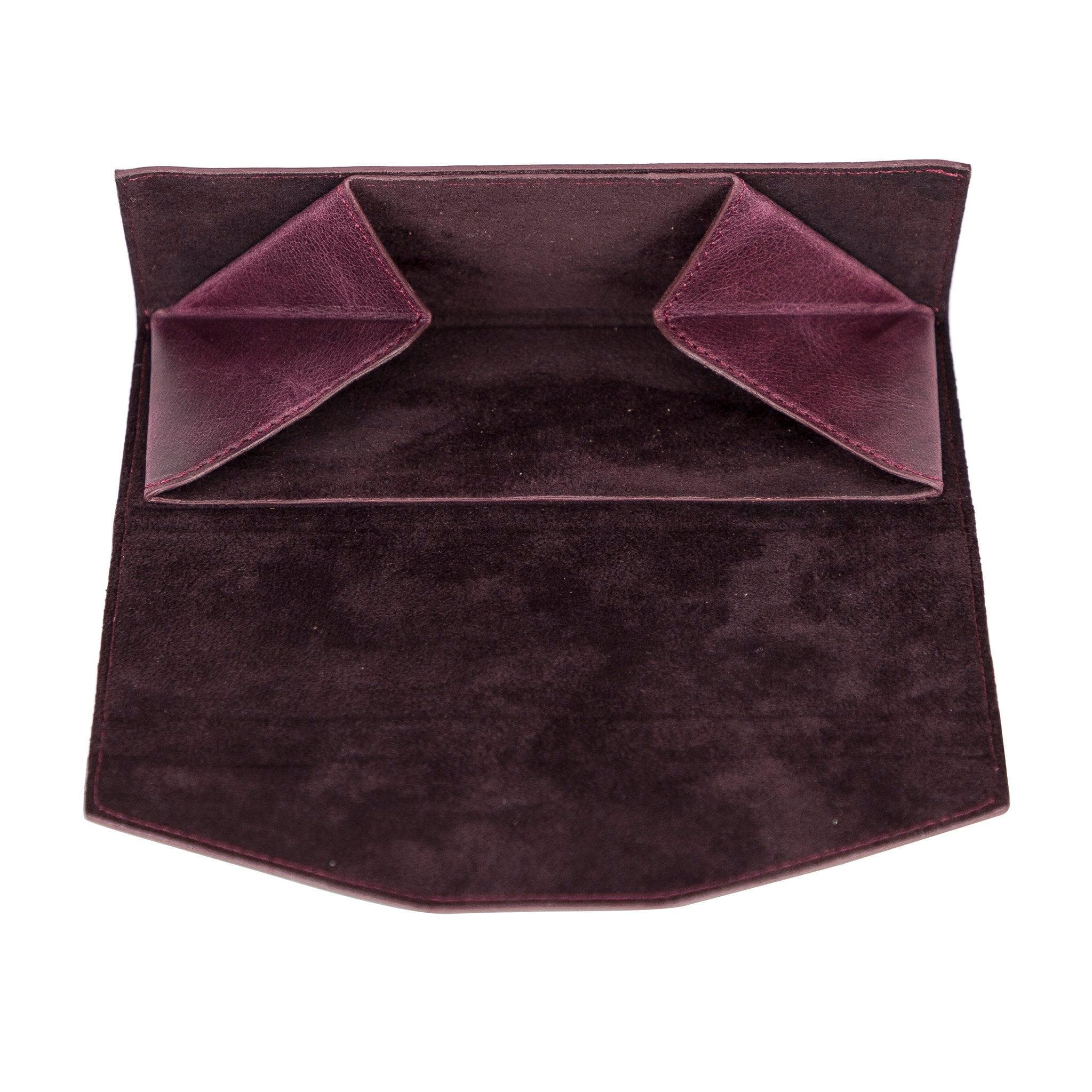 Bayelon Smart Leather Glasses Case - Triangular Design