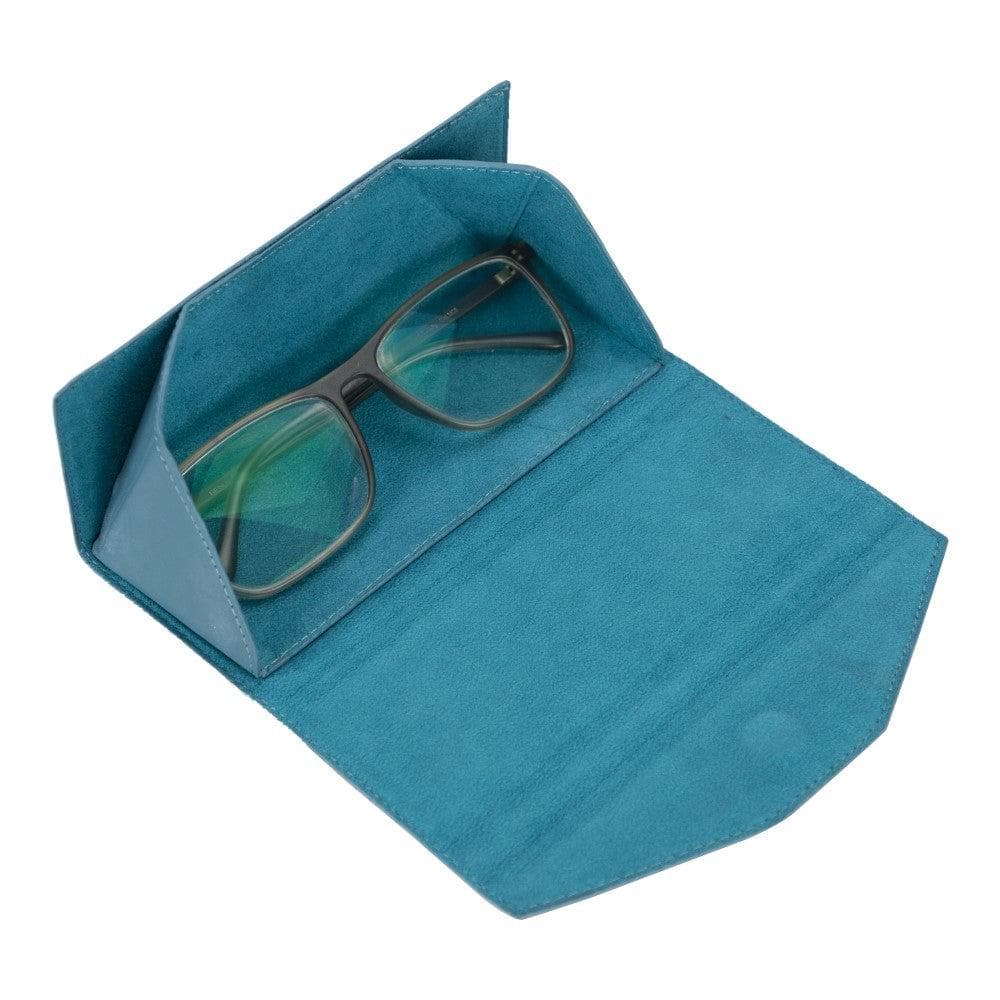 Bayelon Smart Leather Glasses Case - Triangular Design