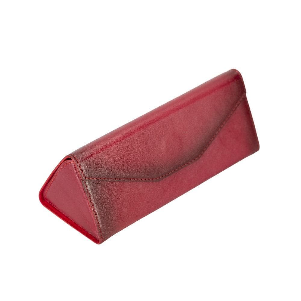 Bayelon Smart Leather Glasses Case - Triangular Design